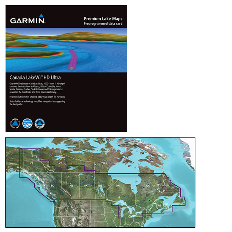 Garmin Canada LakeVü™ g3 Ultra - LVCA100F - microSD™-SD™