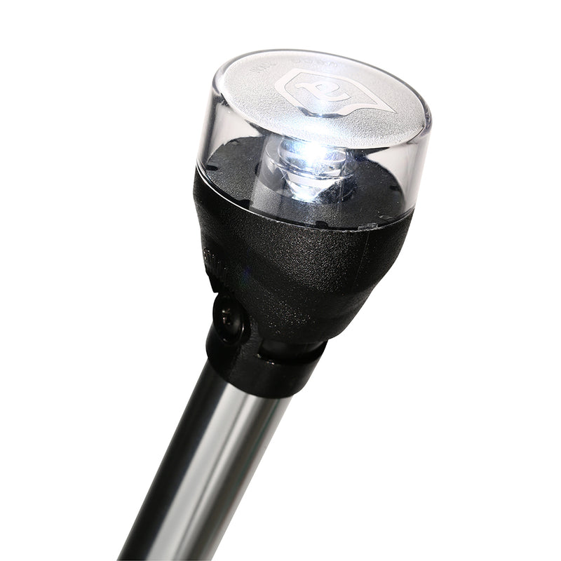 Attwood LED Articulating All-Around Light - 12V - 2-Pin - 54" Pole