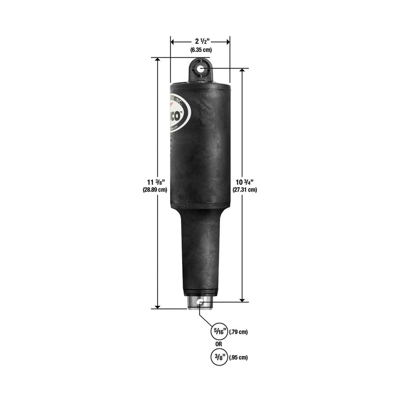 Lenco 101XD Extreme Duty Actuator - 12V - 2-1-4" Stroke w-Hardware