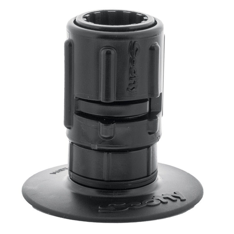 Scotty 448 Stick-On Mount w-Gear-Head Adapter - 3" Pad