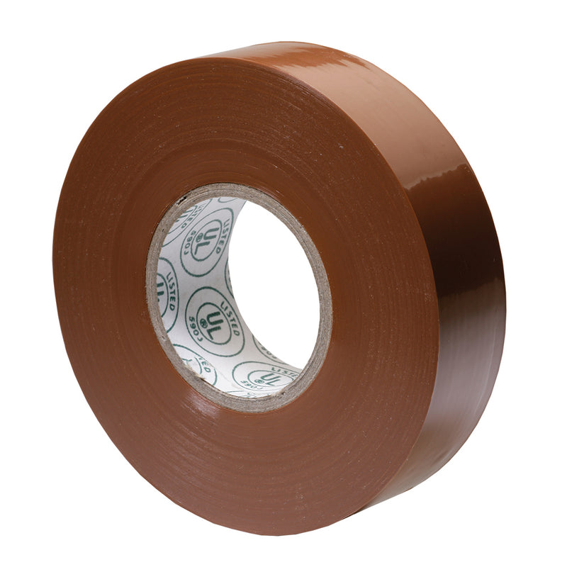 Ancor Premium Electrical Tape - 3-4" x 66' - Brown