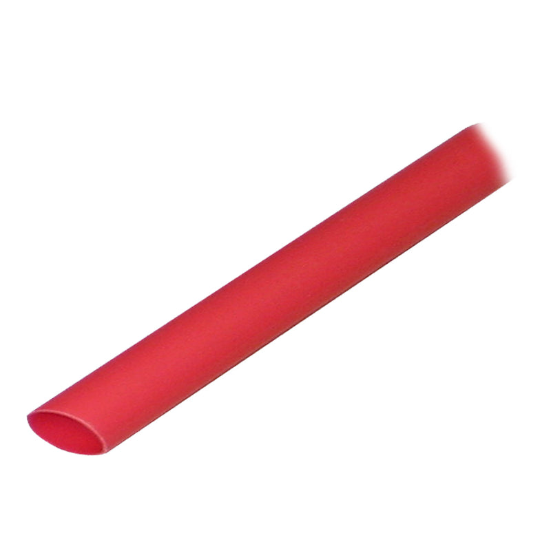 Ancor Adhesive Lined Heat Shrink Tubing (ALT) - 3-8" x 48" - 1-Pack - Red