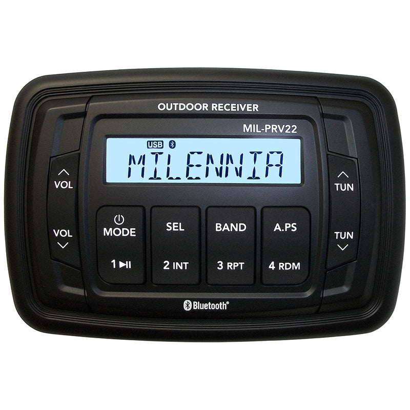 Milennia PRV22 Stereo w-AM-FM-BT - 1 Zone