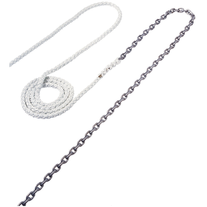 Maxwell Anchor Rode - 15'-1-4" Chain to 150'-1-2" Nylon Brait