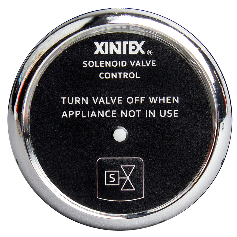 Xintex Propane Control & Solenoid Valve w-Chrome Bezel Display