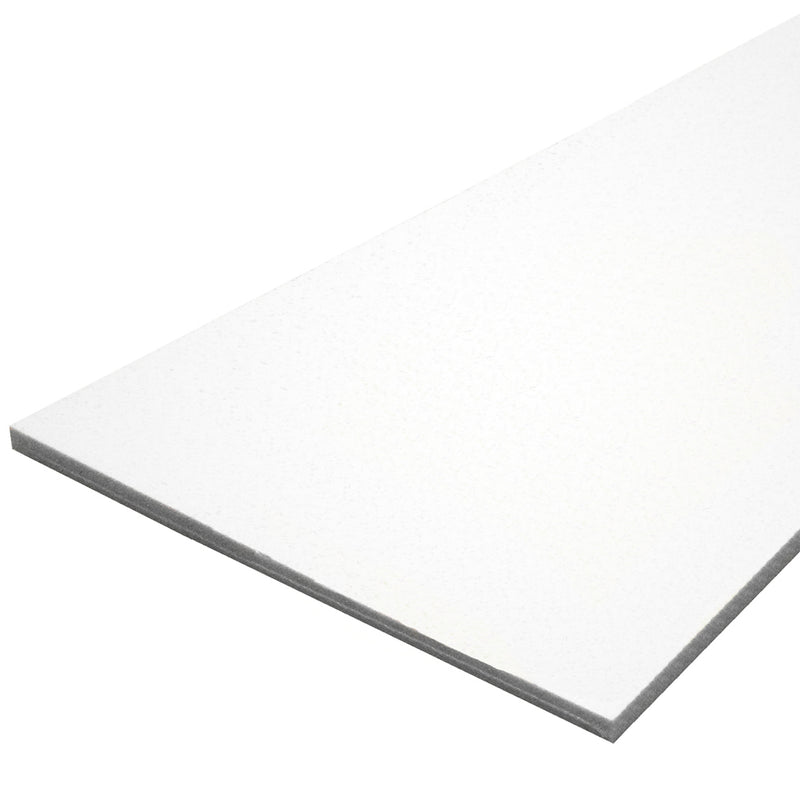 TACO Marine Lumber - 12" x 27" x 1-4" - White Starboard