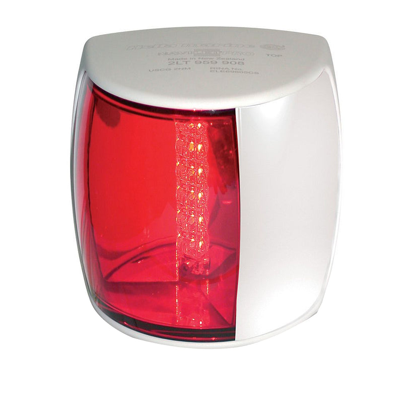 Hella Marine NaviLED PRO Port Navigation Lamp - 2nm - Red Lens-White Housing