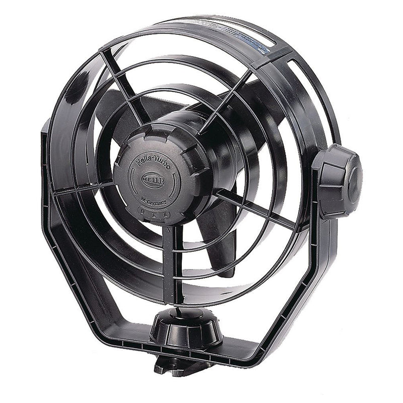 Hella Marine 2-Speed Turbo Fan - 12V - Black