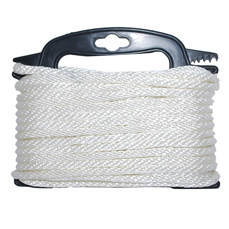 Attwood Braided Nylon Rope - 3-16" x 100' - White