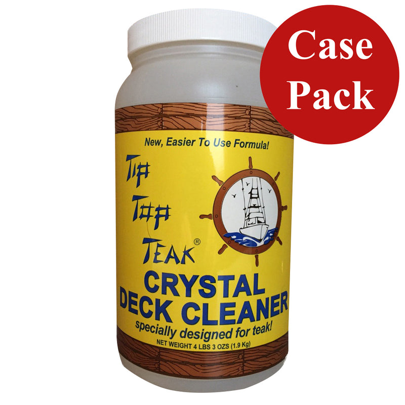 Tip Top Teak Tip Top Teak Crystal Deck Cleaner - Half Gallon (4lbs 3oz) - *Case of 6*