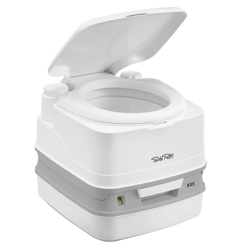 Thetford Porta Potti 335 Marine Toilet w-Hold Down Kit