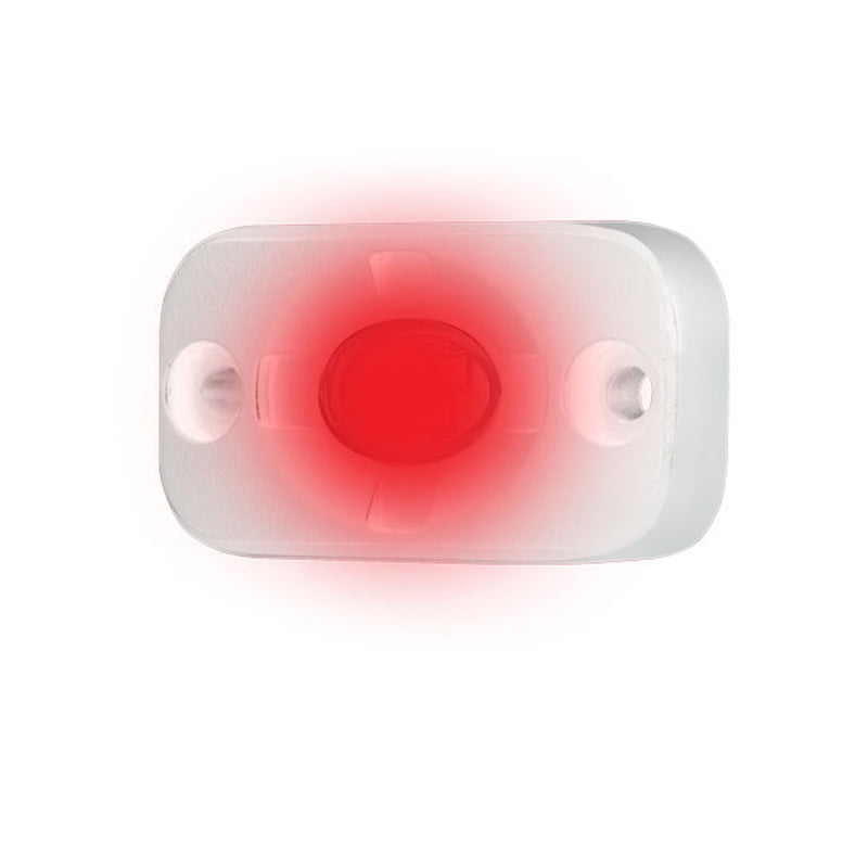 HEISE Marine Auxiliary Accent Lighting Pod - 1.5" x 3" - White-Red