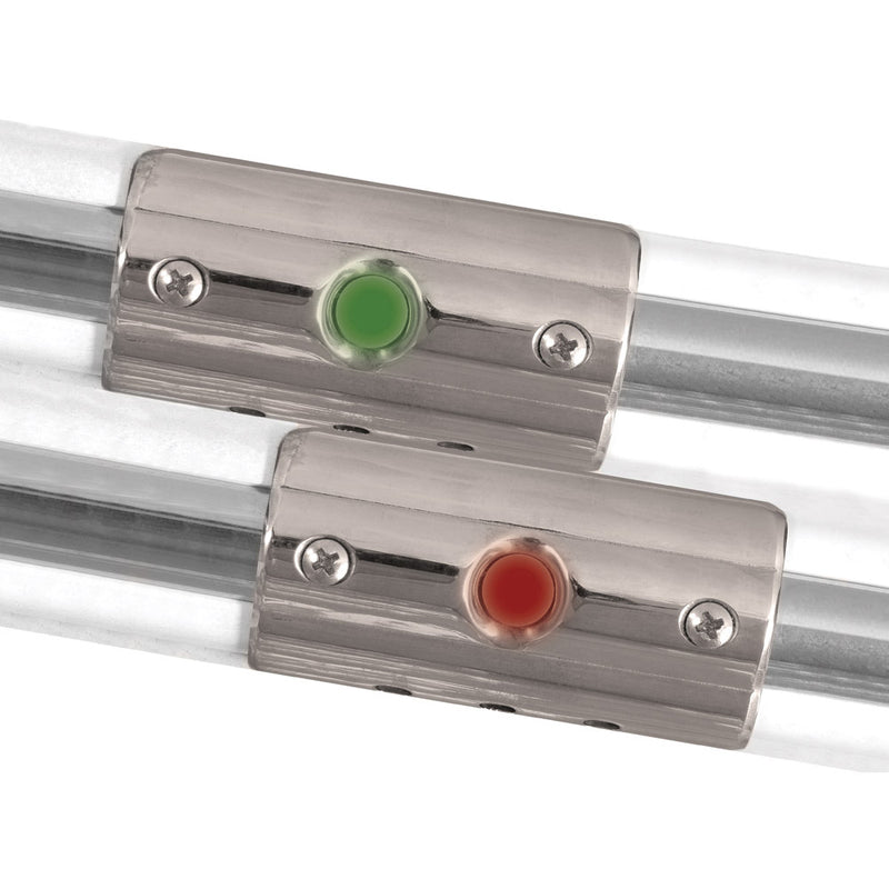 TACO Rub Rail Mounted Navigation Lights f-Boats Up To 30' - Port & Starboard Included