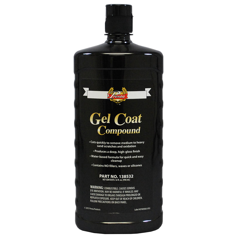 Presta Gel Coat Compound - 32oz