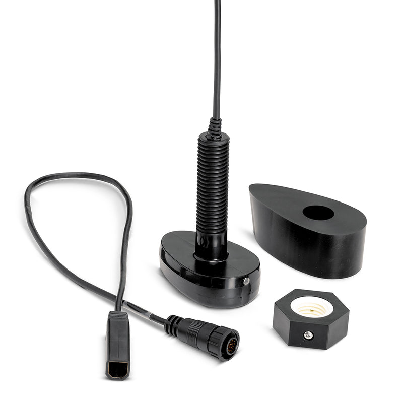 Humminbird XPTH-14-HW-T Dual Spectrum CHIRP Plastic Thru-Hull Transducer w-Temp f-SOLIX™