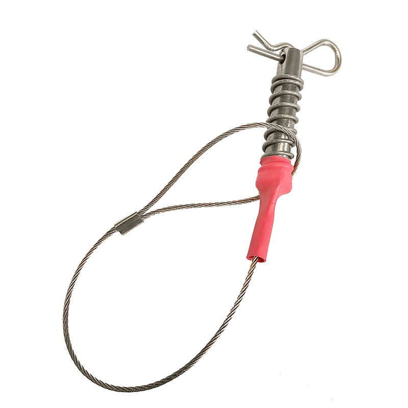 Sea Catch TR3 Spring Loaded Safety Pin - 1-4" Shackle