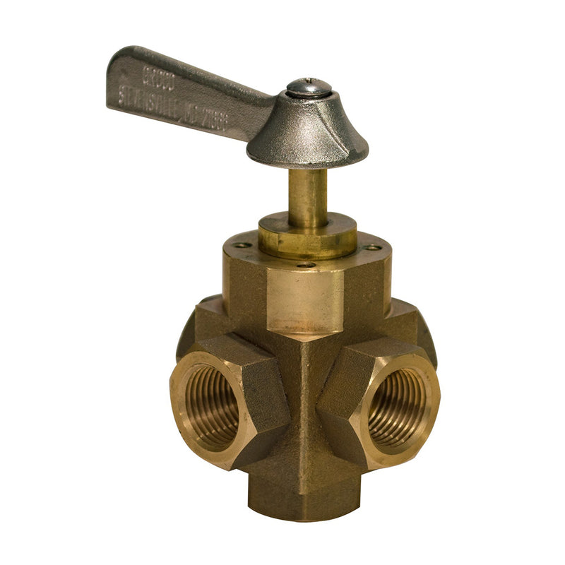 GROCO 1-2" 5-Port Tank Selector Valve