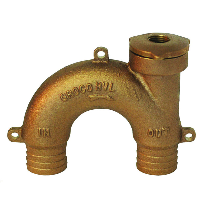 GROCO Bronze Vented Loop - 1-2" Hose