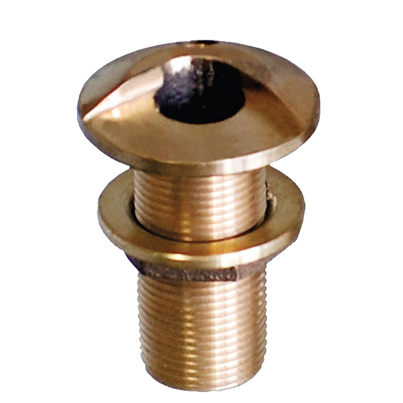 GROCO 3-4" Bronze High Speed Thru-Hull Fitting w-Nut