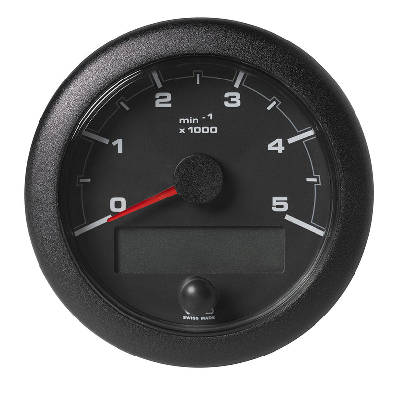 Veratron 3-3-8" (85MM) OceanLink® NMEA 2000® Tachometer - 5000 RPM - Black Dial & Bezel