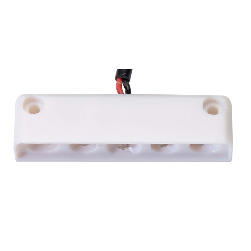 Innovative Lighting 5 LED Surface Mount Step Light - Red w-White Case