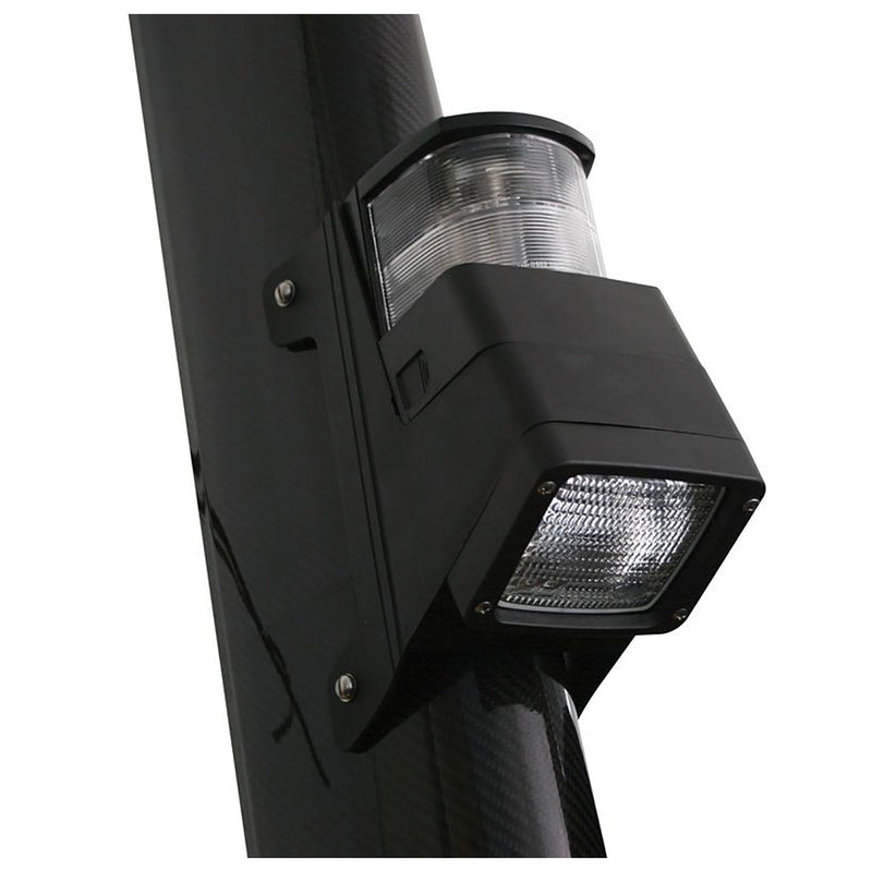 Hella Marine Halogen 8504 Series Masthead-Floodlight Lamp - Black