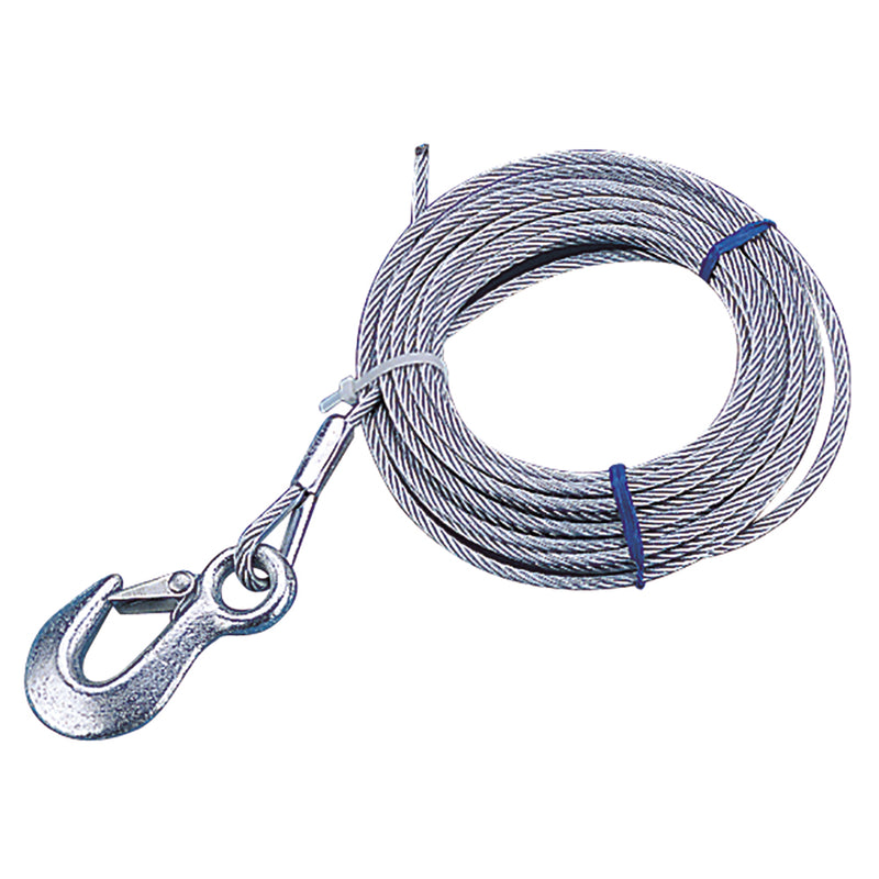 Sea-Dog Galvanized Winch Cable - 3-16" x 20'