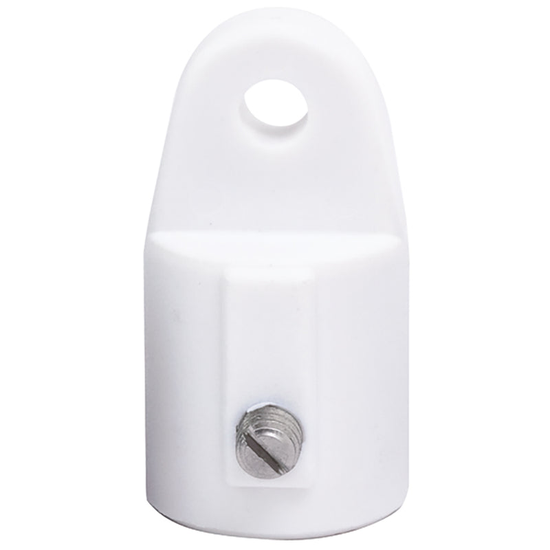 Sea-Dog Nylon Top Cap - White - 3-4"