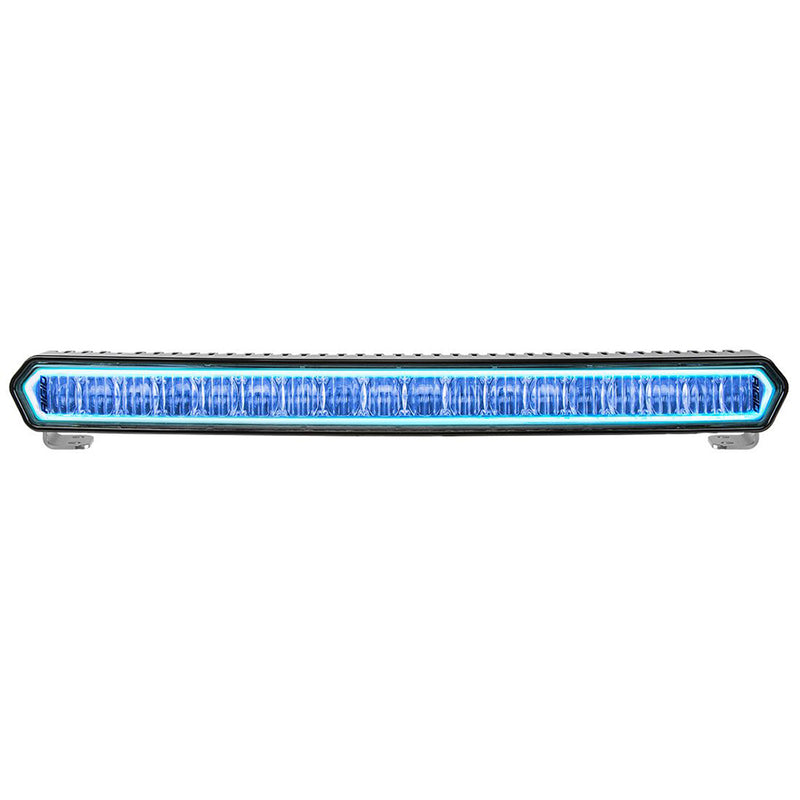 RIGID Industries SR-L Series 20" Off-Road LED Light Bar - Black w-Blue Halo Back Lighting