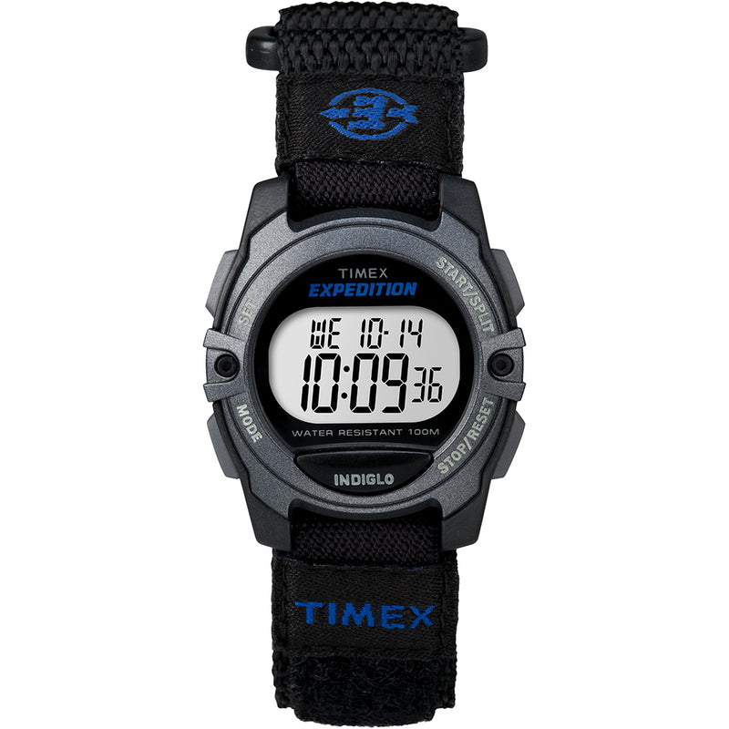 Timex Expedition® Digital Core Fast Strap - Black-Blue