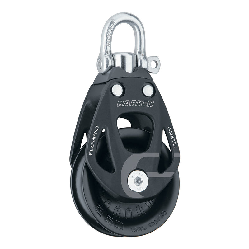 Harken 60mm Single Aluminum Element Block w-Swivel