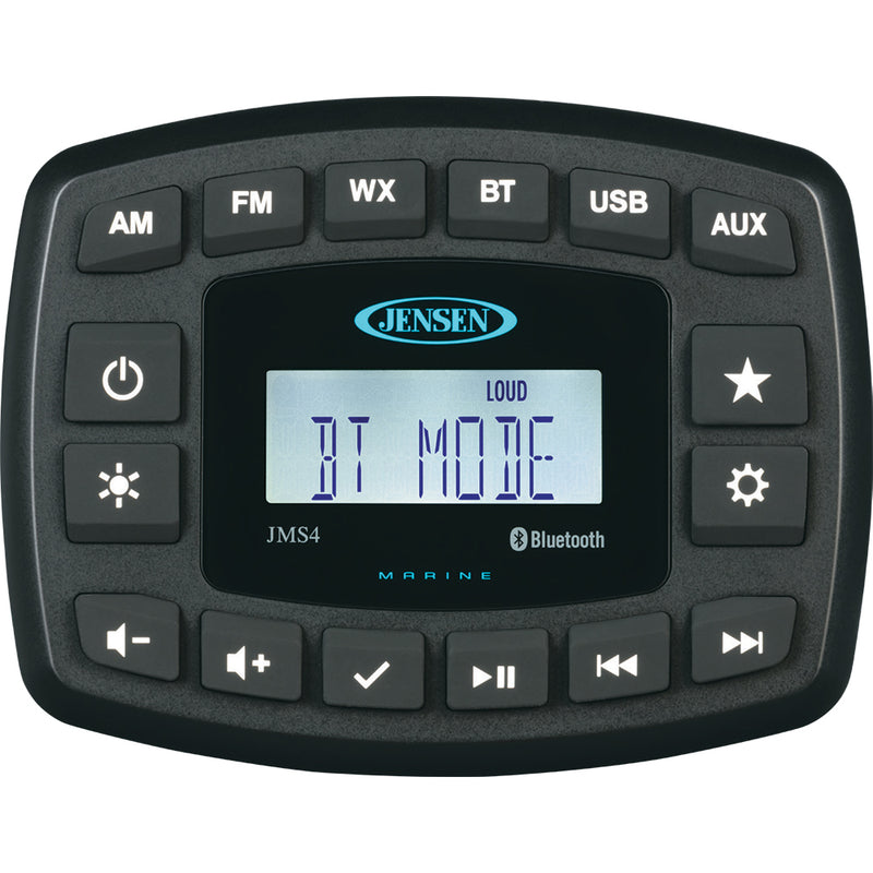 JENSEN JMS4RTL Stereo w-AM-FM-BT - Single Zone