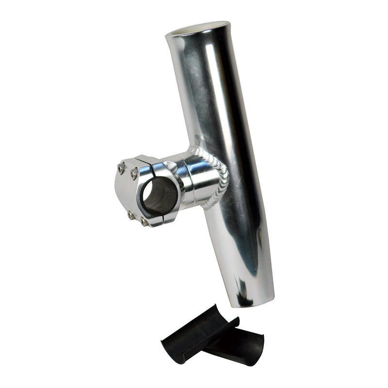 C.E. Smith Adjustable Mid Mount Rod Holder Aluminum 1-1-4" or 1-5-16" w-Sleeve & Hex Key