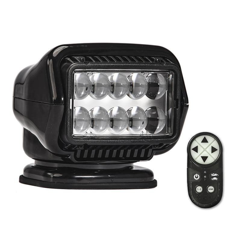 Golight Stryker ST Series Portable Magnetic Base Black LED w-Wireless Handheld Remote