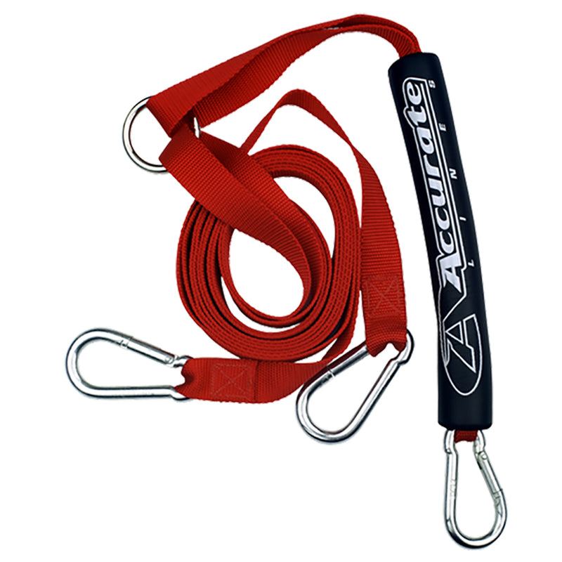 Hyperlite Nylon Webbing Boat Tow Harness - Red