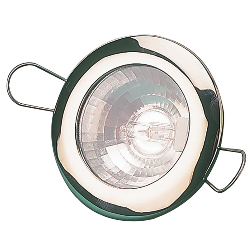 Sea-Dog LED Overhead Light 2-7-16" - Brushed Finish - 60 Lumens - Clear Lens - Stamped 304 Stainless Steel