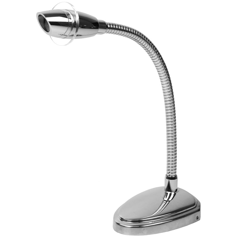 Sea-Dog Deluxe High Power LED Reading Light Flexible w-Touch Switch - Cast 316 Stainless Steel-Chromed Cast Aluminum