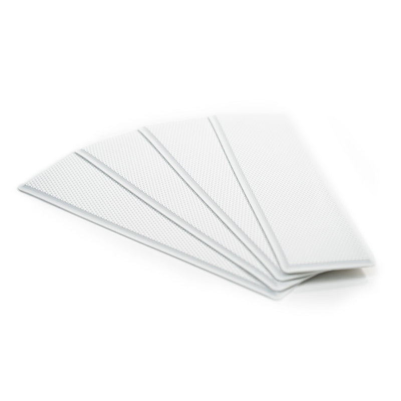 SeaDek Embossed 5mm 4-Piece Step Kit - 3.75" x 12.75" - White