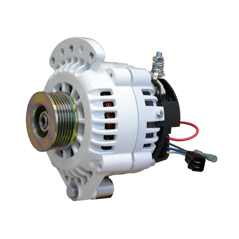 Balmar Alternator 120 Amp 12V 1-2" Single Foot Single K6 Pulley w-Isolated Grounding