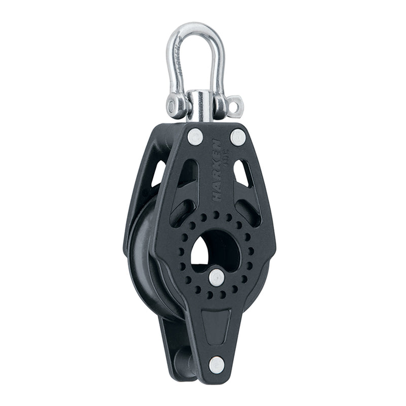 Harken 40mm Carbo Block Single w-Swivel & Bracket