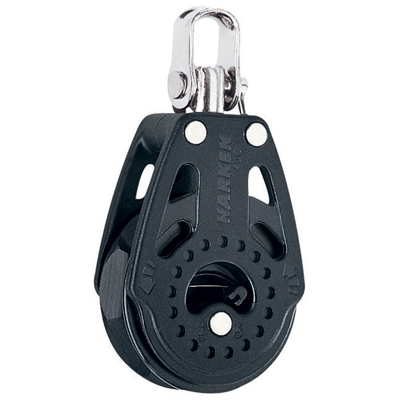 Harken 40mm Carbo Single Ratchet Block w-Swivel