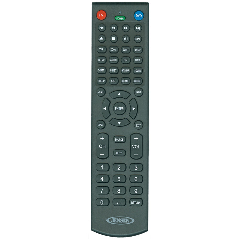 JENSEN TV Remote f-LED TV's