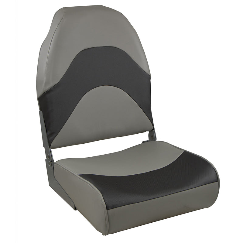 Springfield Premium Wave Folding Seat - Grey w-Meteor Stripe