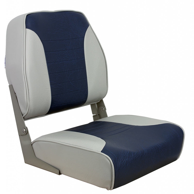 Springfield Economy Multi-Color Folding Seat - Grey-Blue