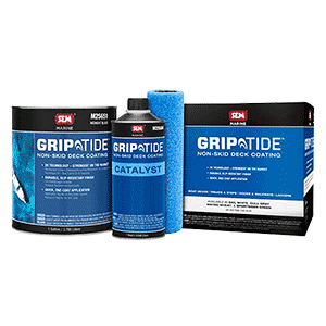 SEM GripTide™ Non-Skid Deck Coating Kit - Midnight Black