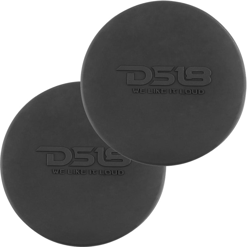 DS18 Silicone Marine Speaker Cover f-6.5" Speakers - Black