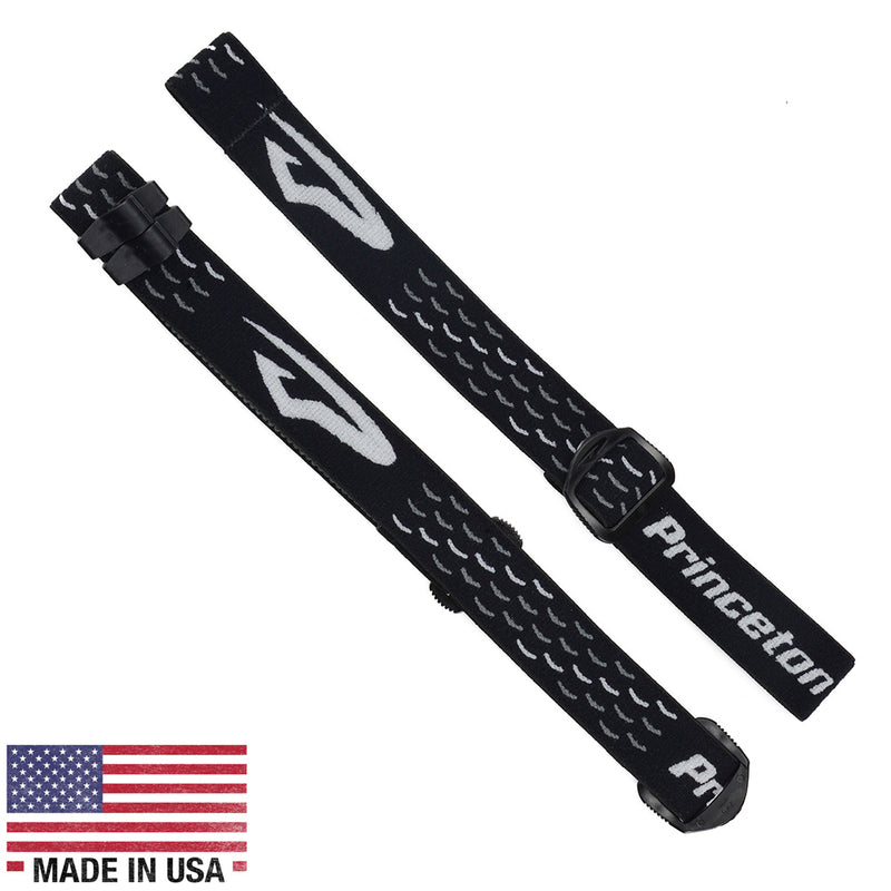 Princeton Tec 1" APEX Head & Crown Strap - Black