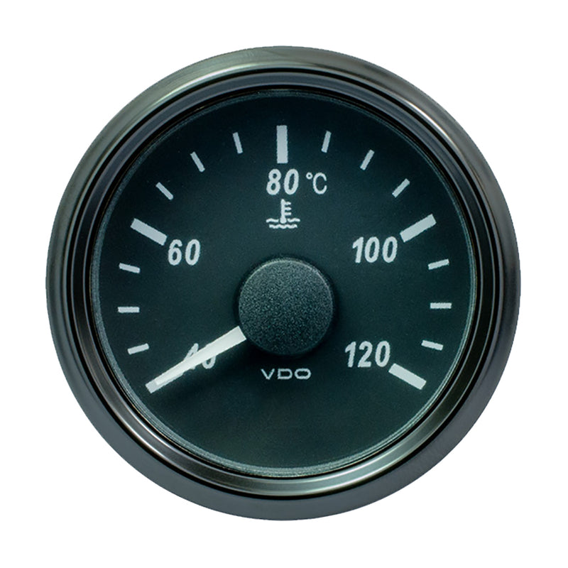 VDO SingleViu 52mm (2-1-16") Water Temp. Gauge - 120° C - 291-22 ohm