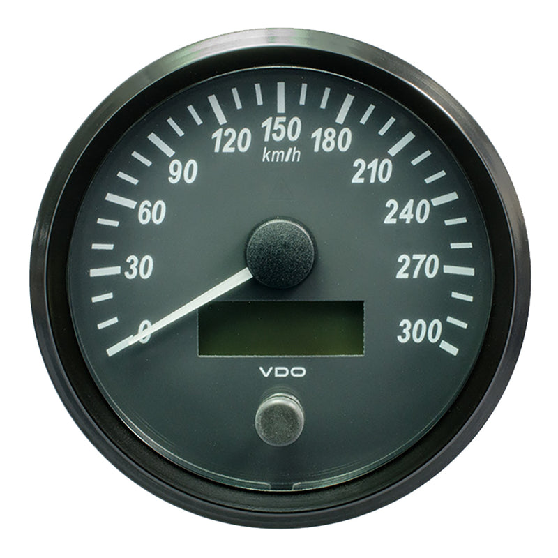 VDO SingleViu 100mm (4") Speedometer - 300 KM-H