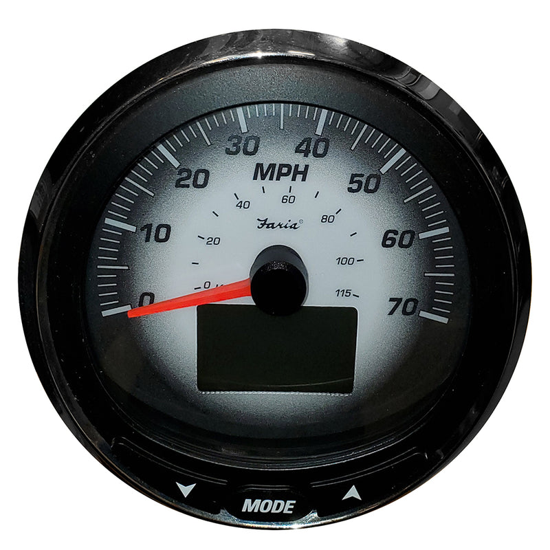 Faria 5" Multifunction Gauge - 70MPG - LCD w-o PP - Depth - Black Fade